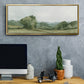 Vintage Landscape Sketch I - Floater Framed Canvas Print
