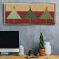 Merry Messages - Floater Framed Canvas Print