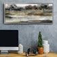 Serene River - Floater Framed Canvas Print