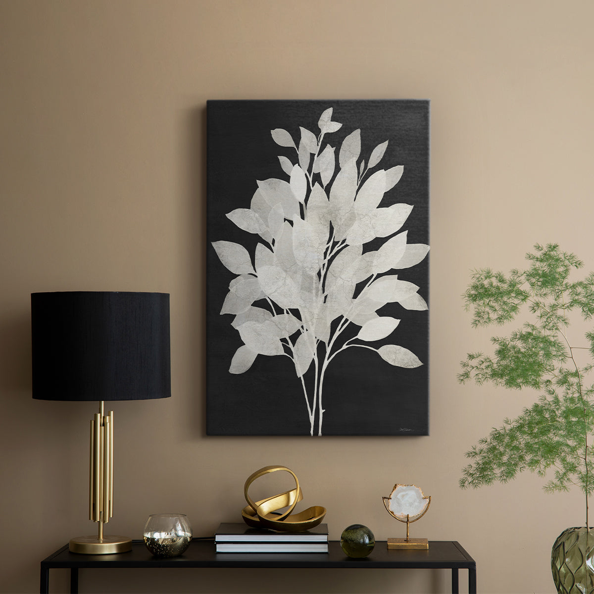 Misty Branches I - Canvas Art Print