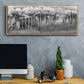 Dreamy Aspen - Floater Framed Canvas Print