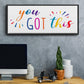 Rainbow Got This - Floater Framed Canvas Print