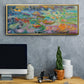 Morning Prayer - Floater Framed Canvas Print
