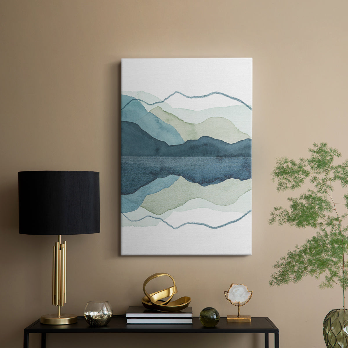 Icicle Range I - Canvas Art Print