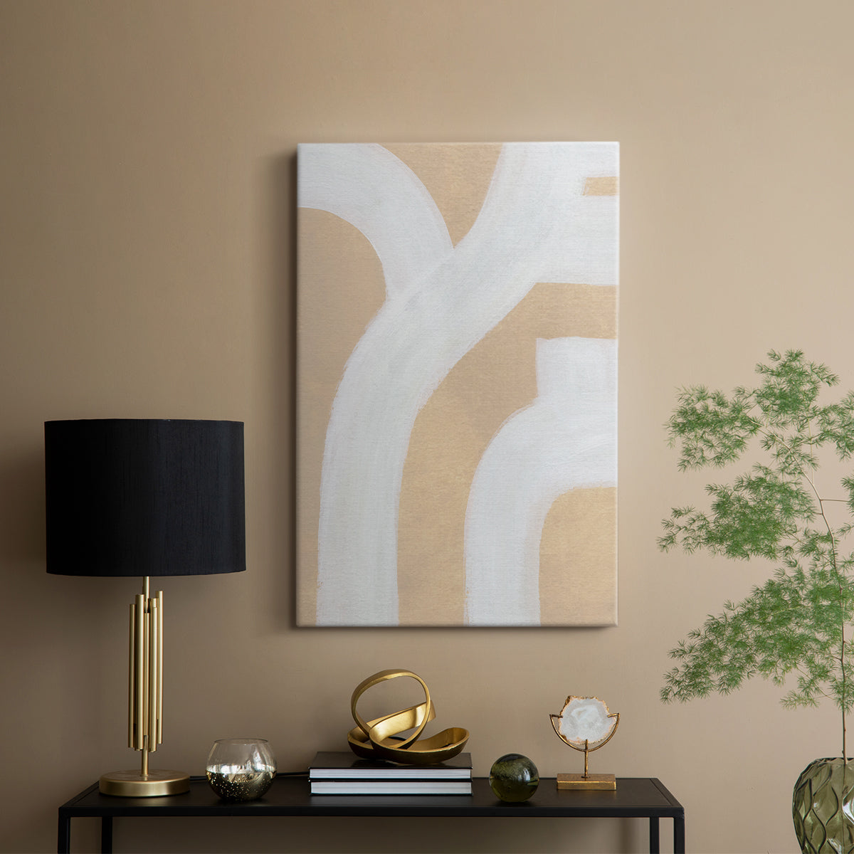 Neutral Winding Paths I - Canvas Art Print