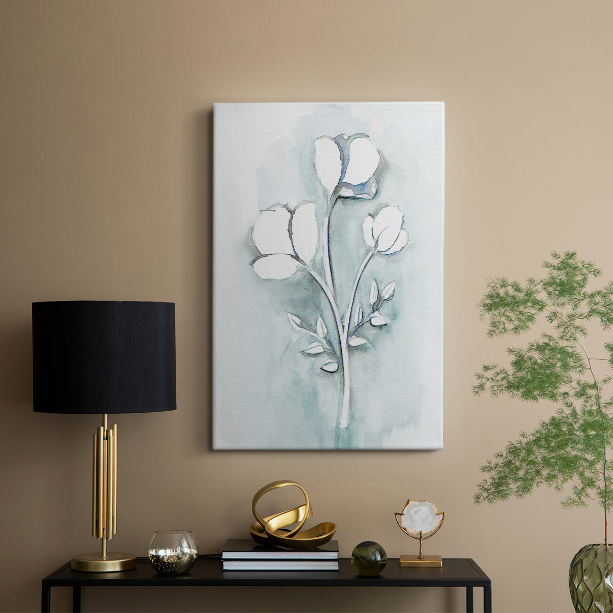 Bohemian Blue III - Canvas Art Print