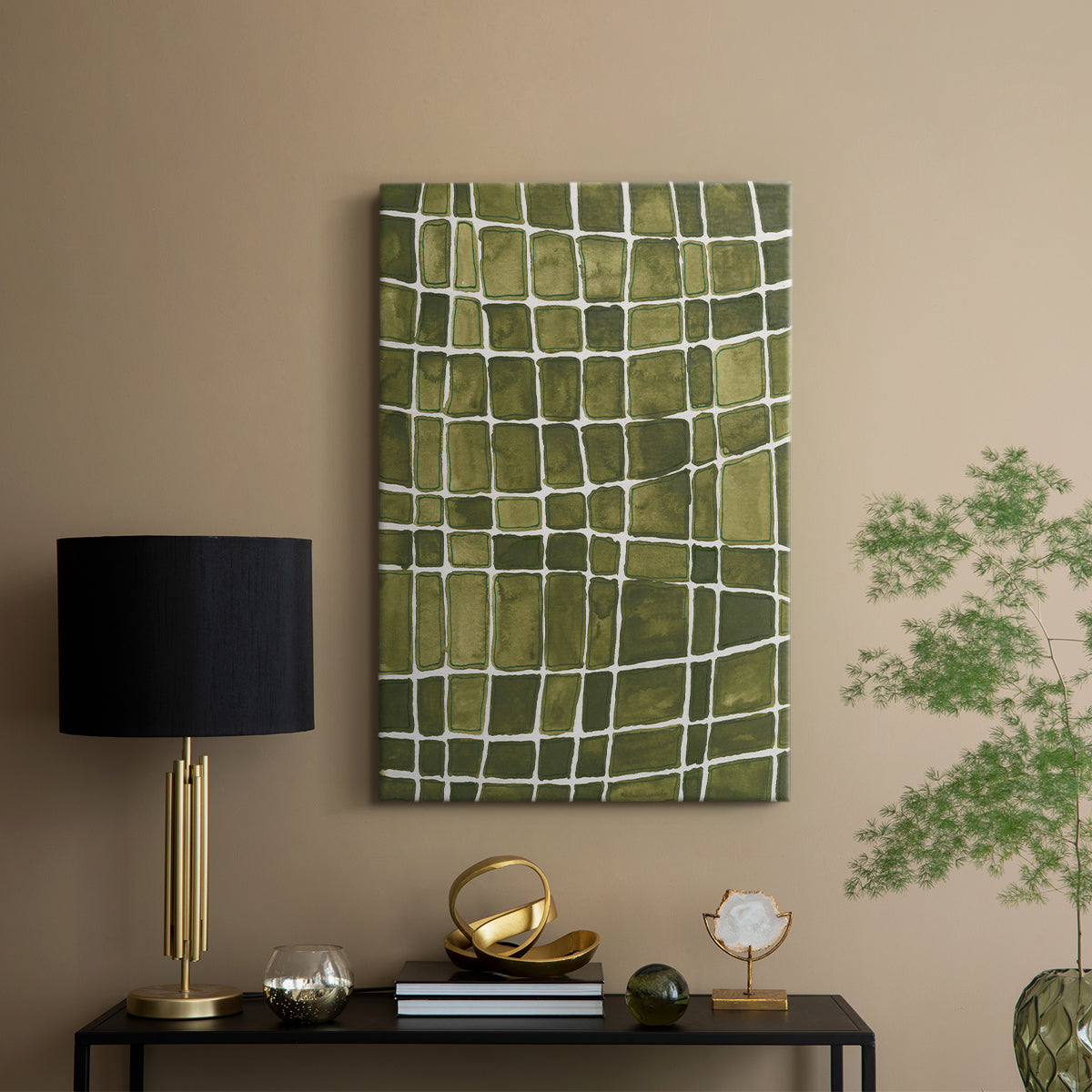 Square Bluff II - Canvas Art Print