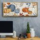 Autumn Pumpkins - Floater Framed Canvas Print