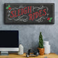 Sleigh Rides - Floater Framed Canvas Print