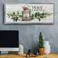 Rustic Peace - Floater Framed Canvas Print