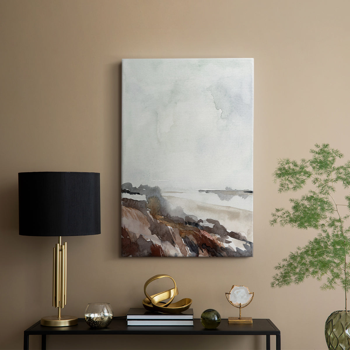Coastal Inlet Study II - Canvas Art Print