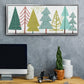 Modern Holiday Collection D - Floater Framed Canvas Print