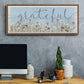Bloomin Around Grateful - Floater Framed Canvas Print