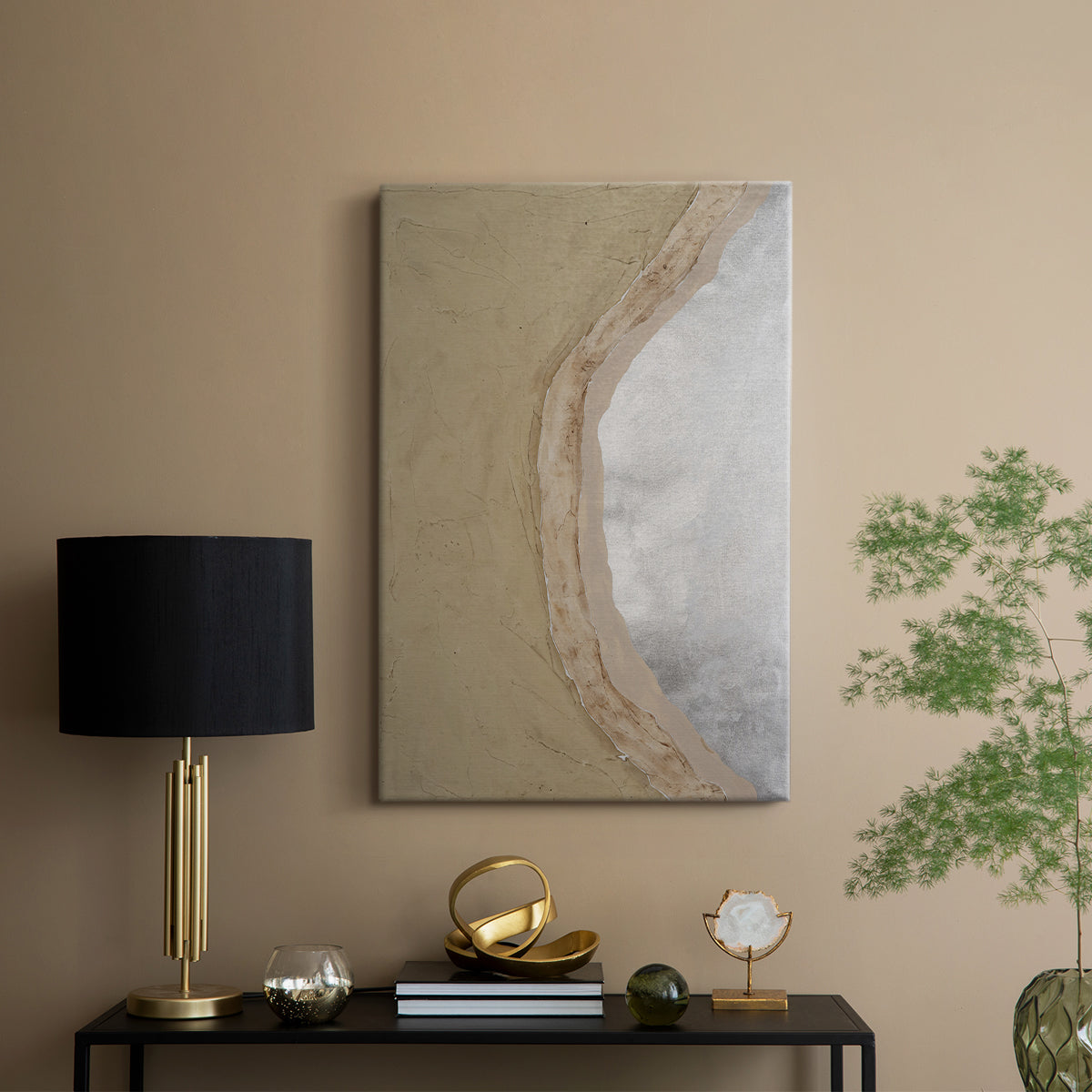 Silver Lake III - Canvas Art Print