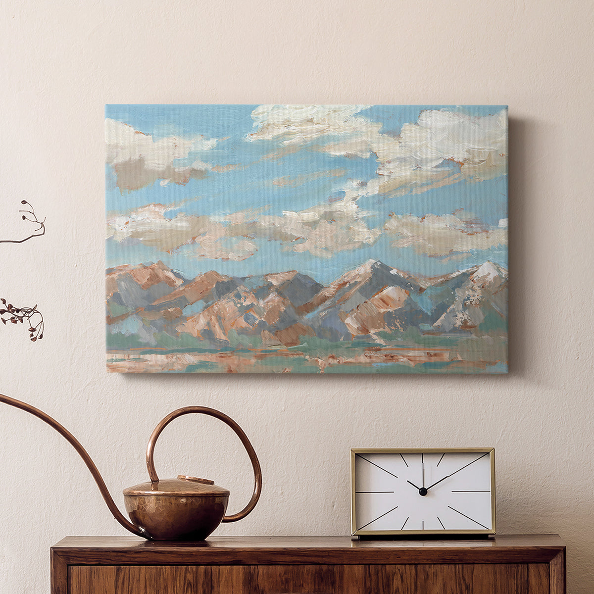 Pastel Western Vista I - Canvas Art Print
