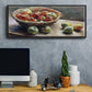 The Plate with Apples, 1880 - Floater Framed Canvas Print