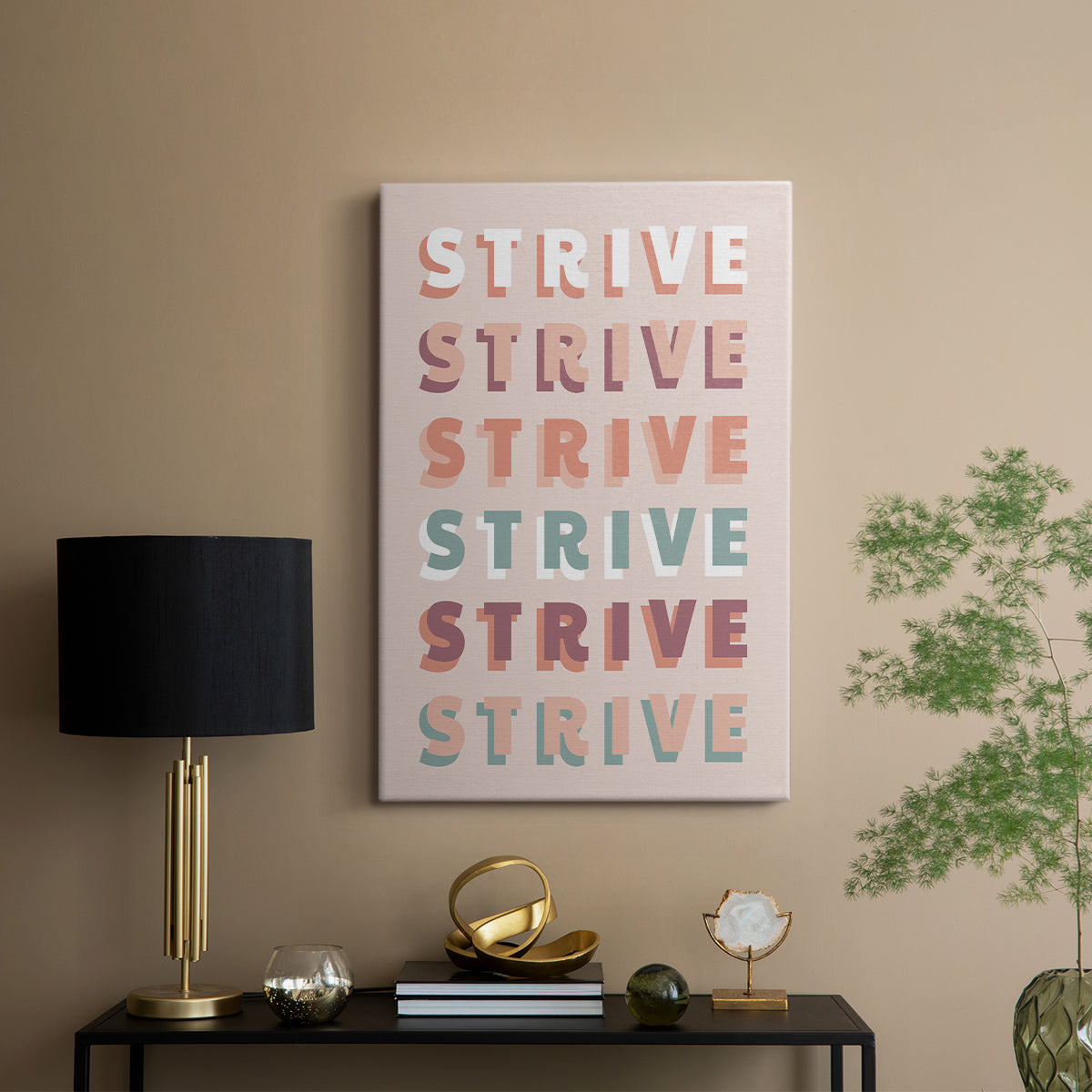 Strive - Canvas Art Print