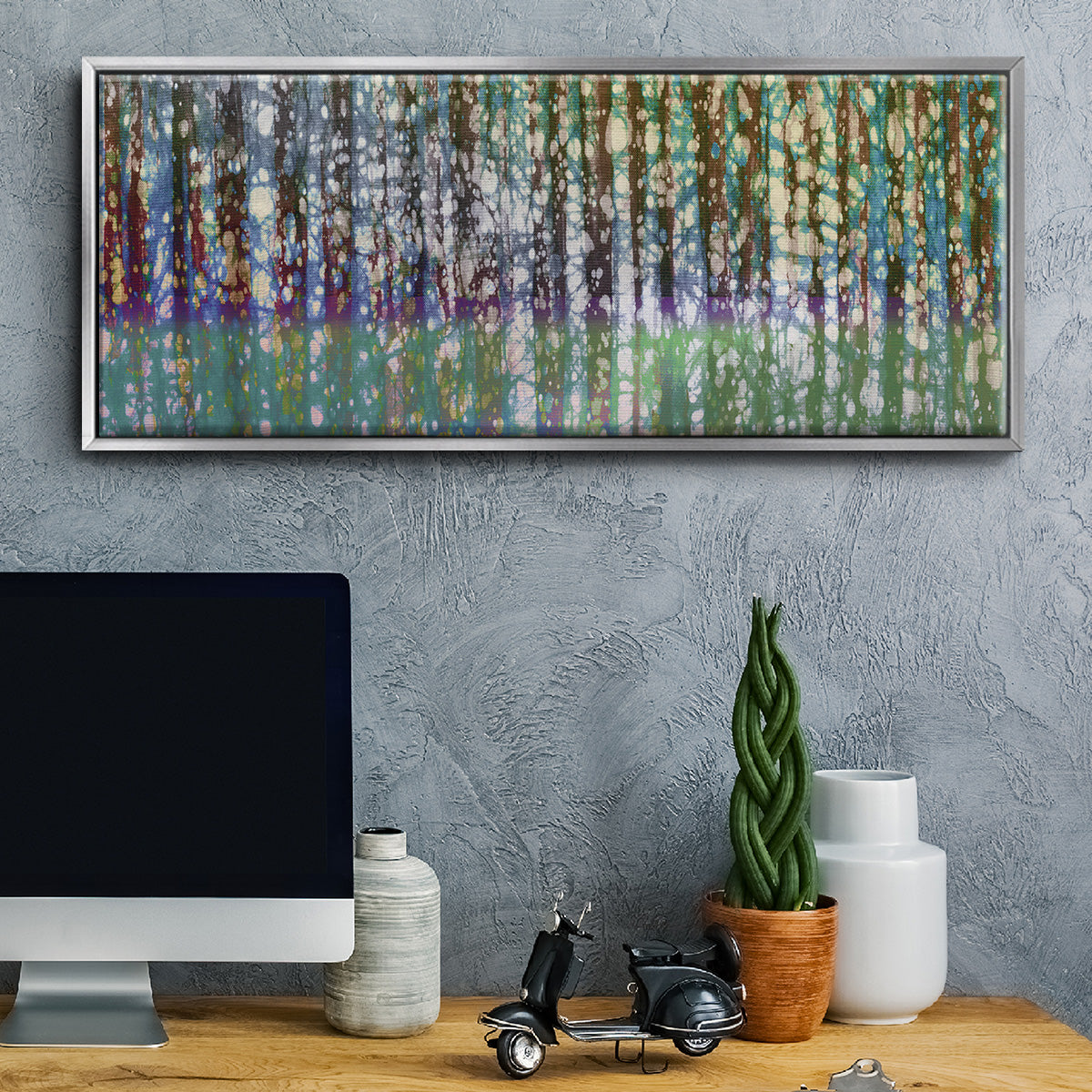Birch Betik - Floater Framed Canvas Print
