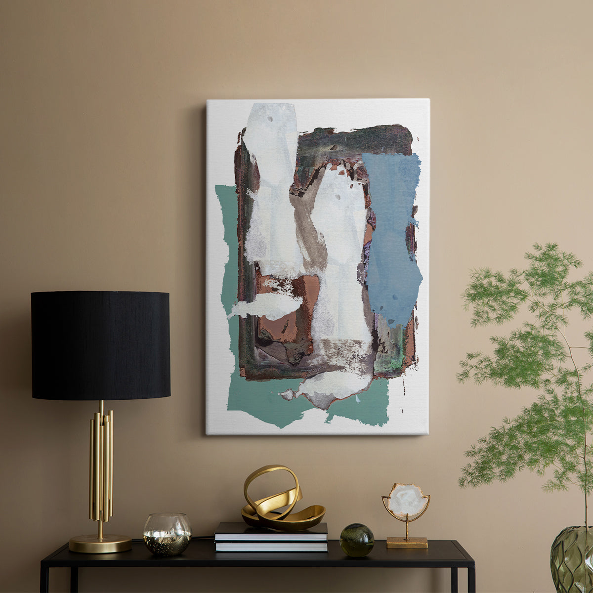 Brights Soft Wash I - Canvas Art Print