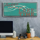 Cabin Life Collection H - Floater Framed Canvas Print
