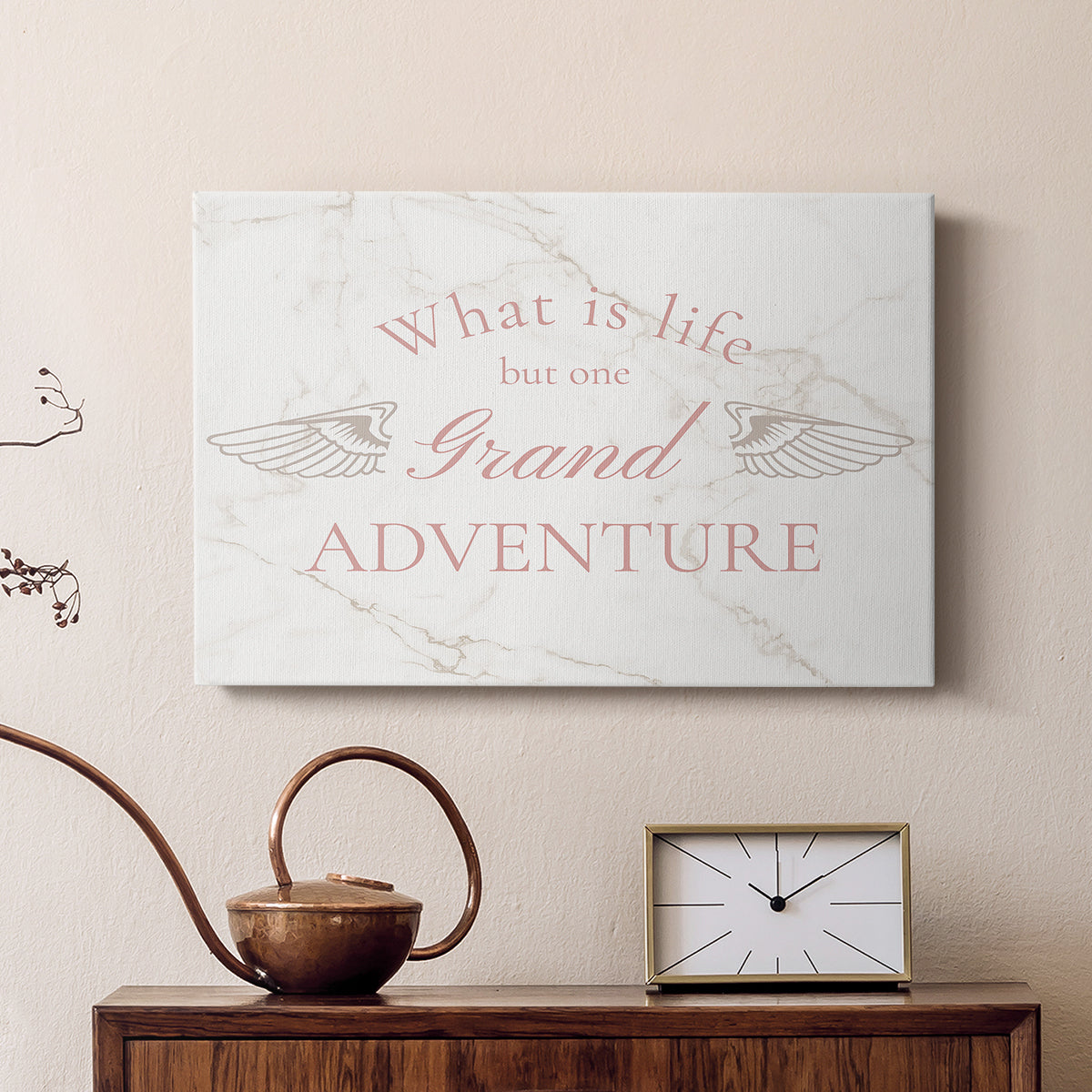What is Life - Canvas Art Print