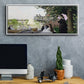 Garden House on the Zaan, Zaandam, 1871 - Floater Framed Canvas Print