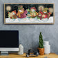 Christmas Lineup - Floater Framed Canvas Print