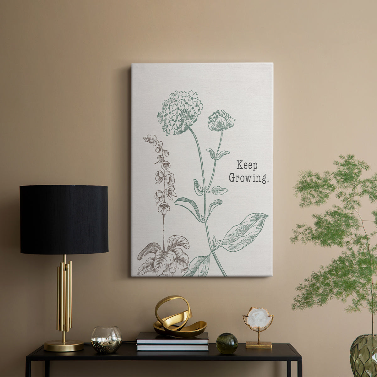 Keep Growing - Canvas Art Print