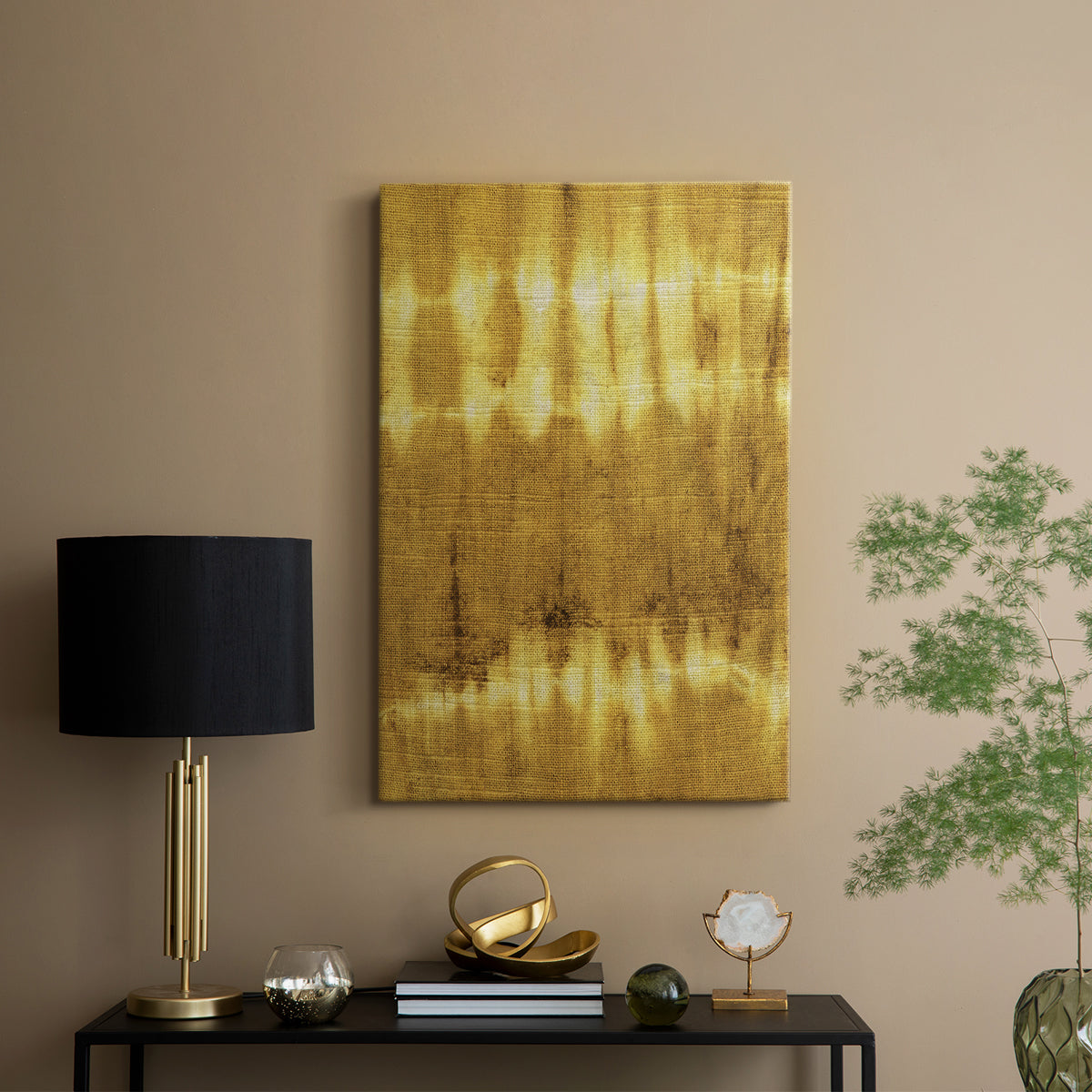 Turmeric Sunrise IV - Canvas Art Print