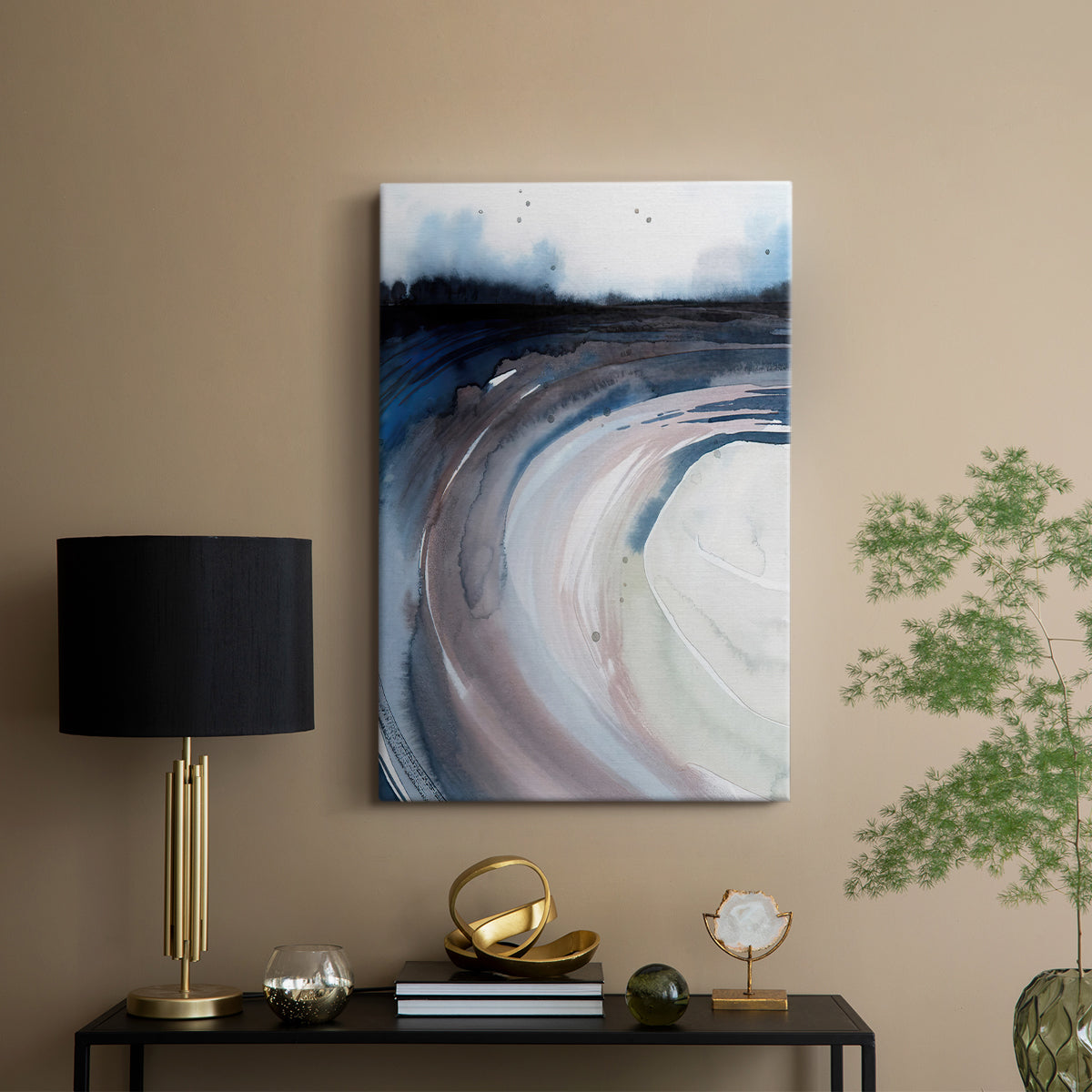 Geode Valley I - Canvas Art Print