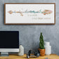 Dream Arrow - Floater Framed Canvas Print
