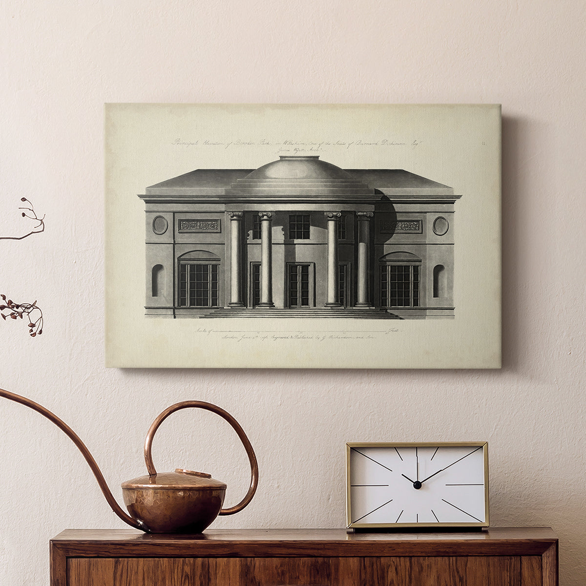 Richardson Architecture III - Canvas Art Print