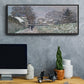 Snow at Argenteuil, 1874 - Floater Framed Canvas Print