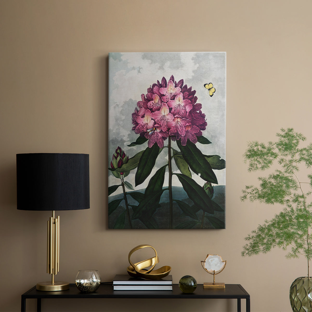 Temple of Flora X - Canvas Art Print