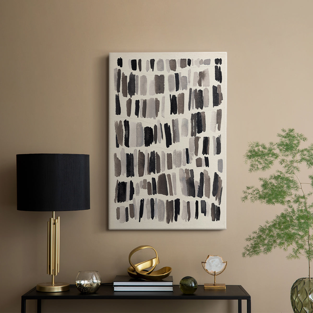 Chalk and Flint II - Canvas Art Print