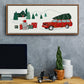 Going to Grandmas Collection D - Floater Framed Canvas Print