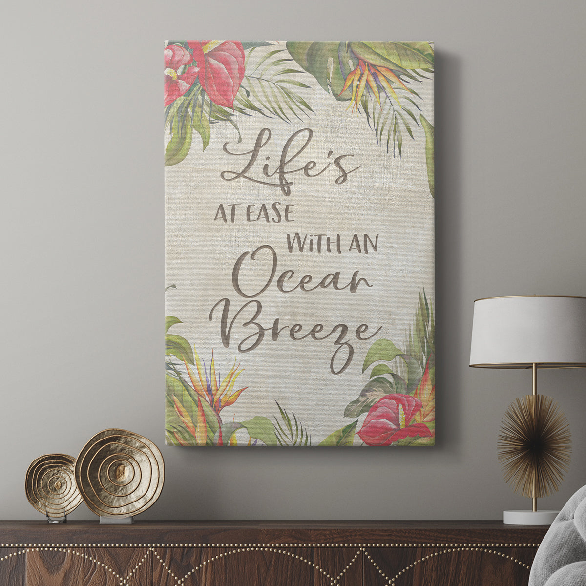 Life's At Ease - Canvas Art Print