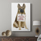 Love and German Shepherd - Canvas Art Print