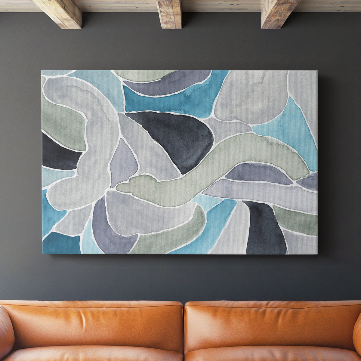 Subtle Billows II - Canvas Art Print