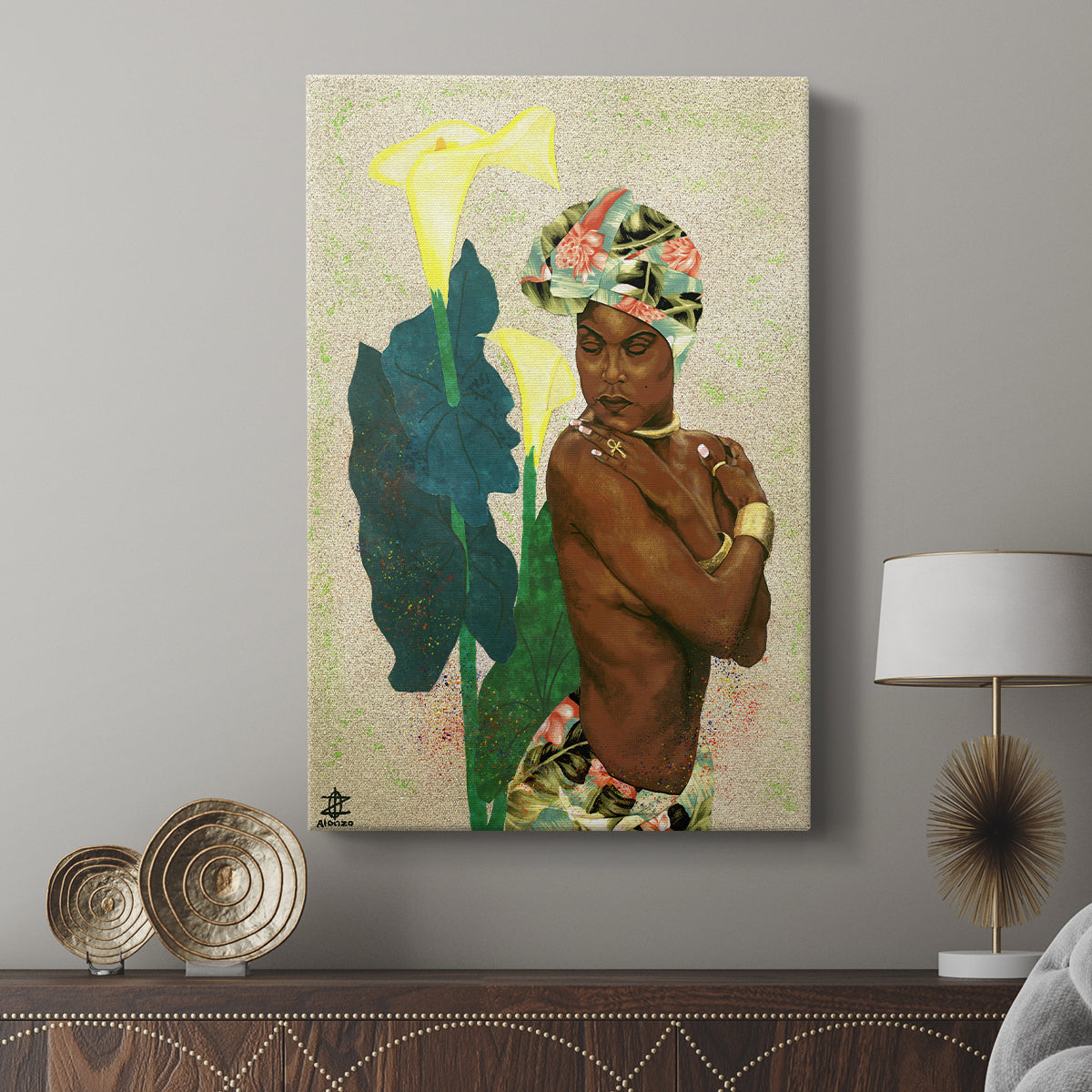 Woman Strong II - Canvas Art Print