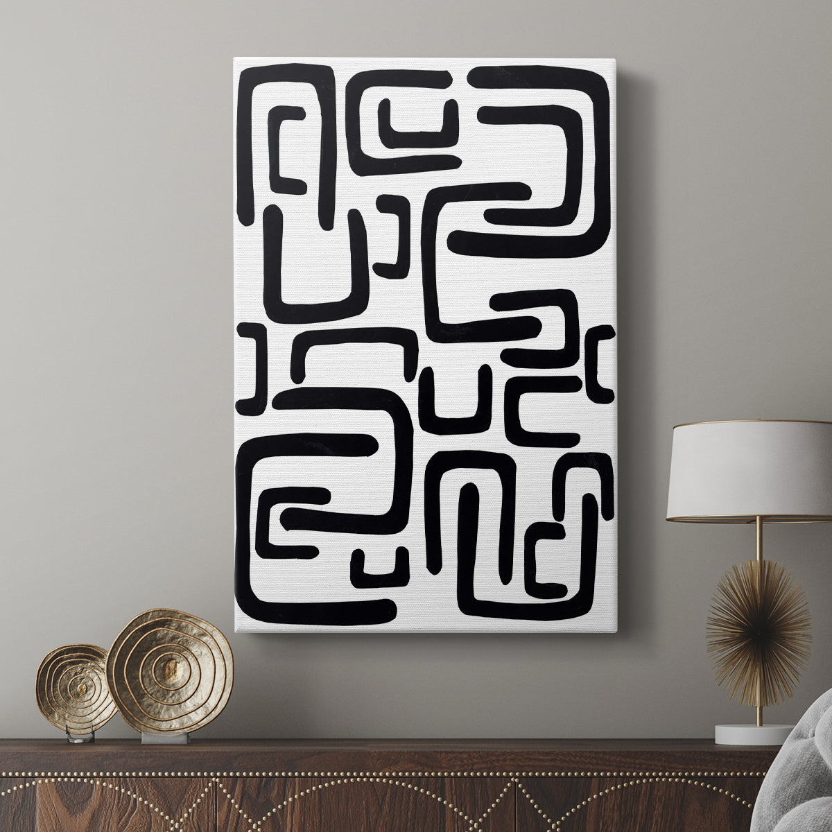 Shuffle II - Canvas Art Print