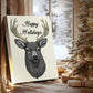 Frostlit Eve at Midnight - Canvas Art Print