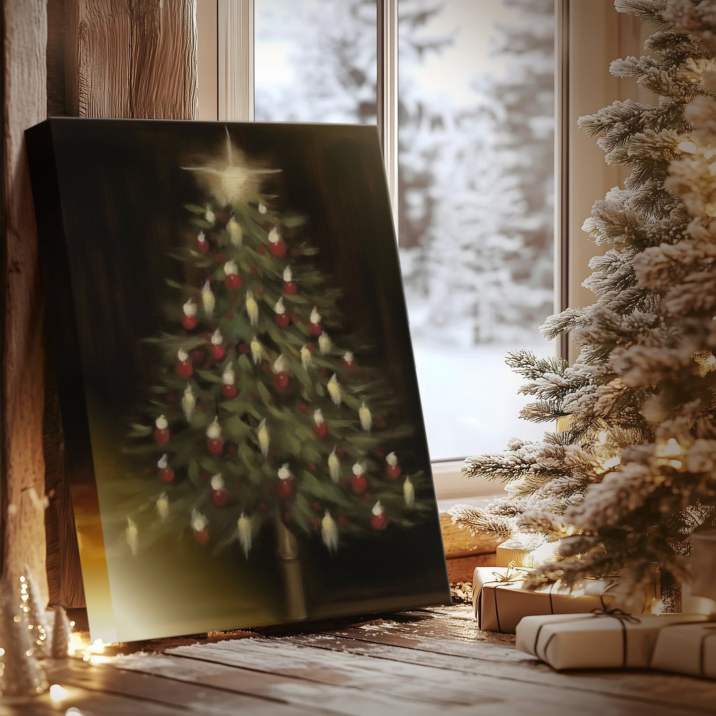 Eve of Amber Morning - Canvas Art Print