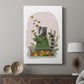 Raccoon Catching Leaves - Canvas Art Print