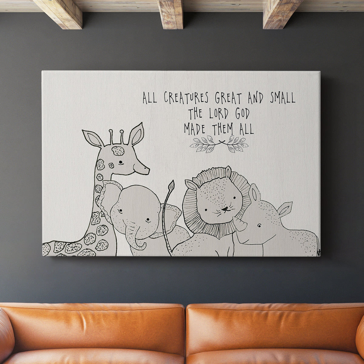 All Creatures - Canvas Art Print