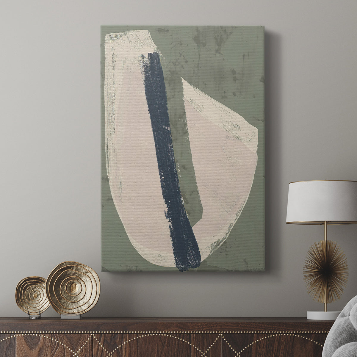 Paper Slice IV - Canvas Art Print