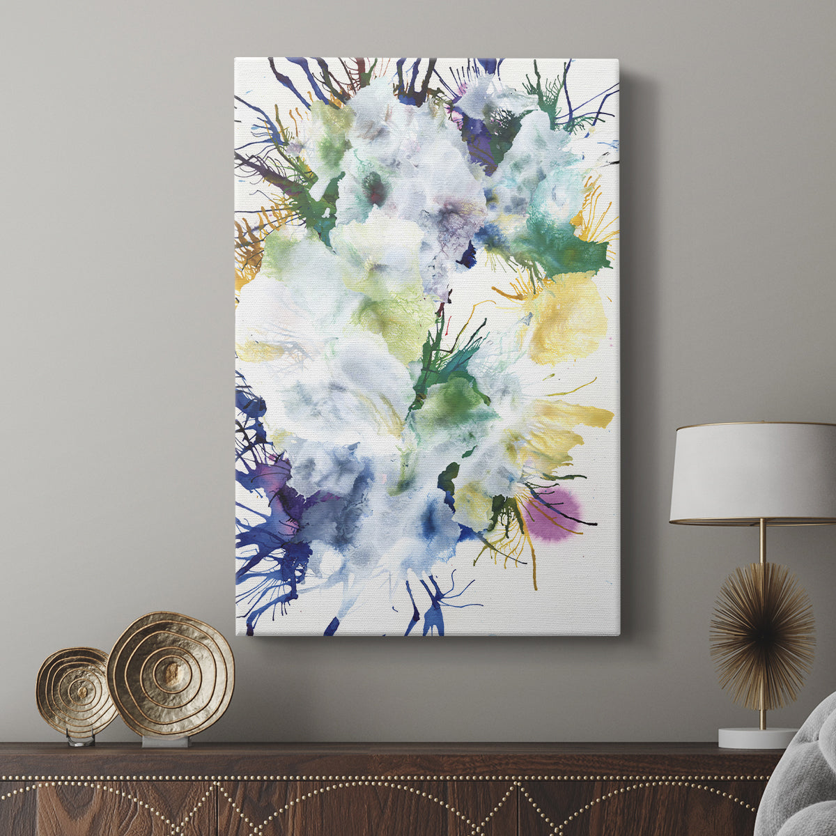 Like An Iris II - Canvas Art Print