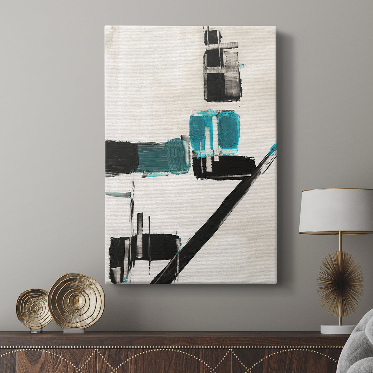 Geometry Notes I - Canvas Art Print