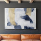 Blue and Gold Abstract CLII - Canvas Art Print