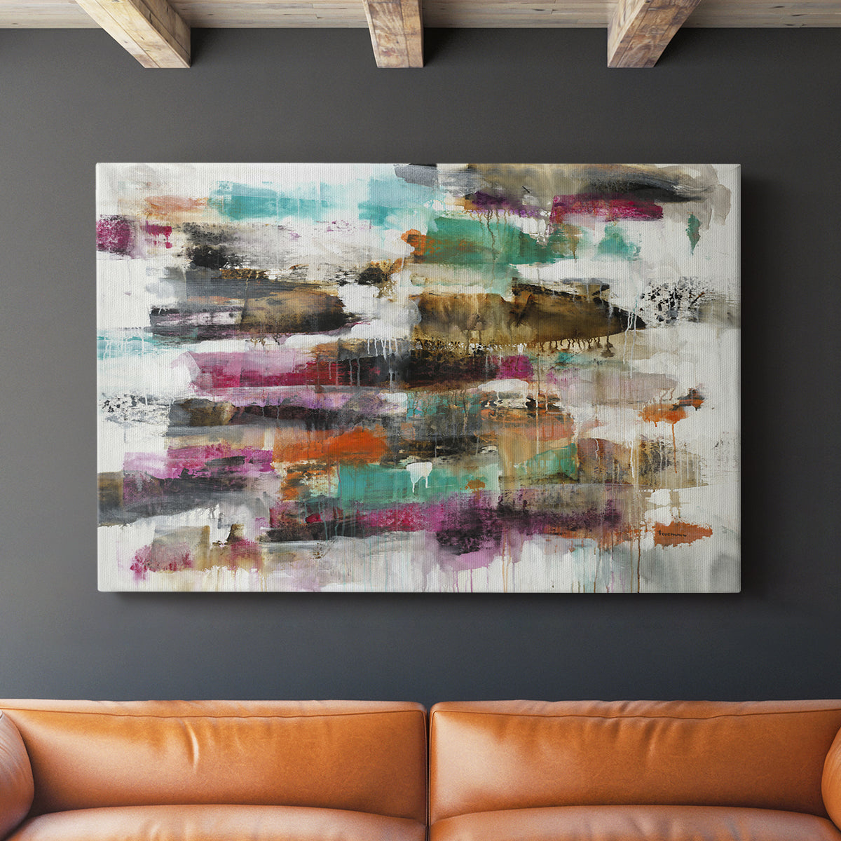 Inertia #3 - Canvas Art Print